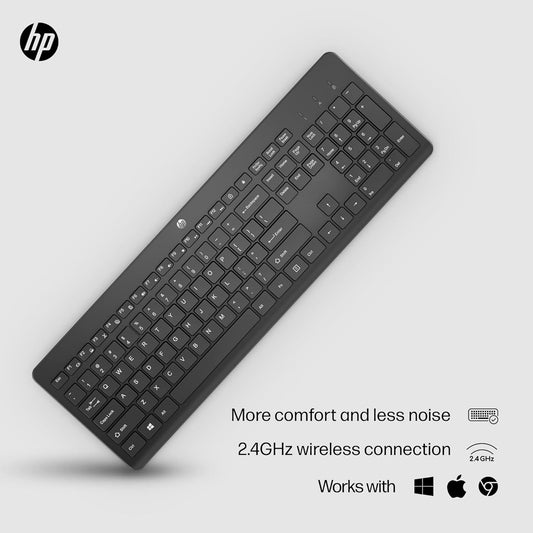 HP 230 Wireless Keyboard - Wireless Connection