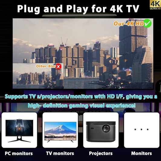 Wireless Retro Nostalgia Gaming Stick