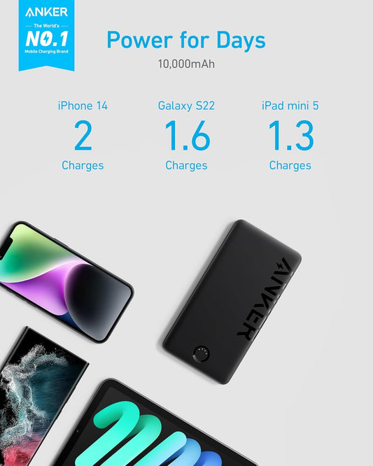 Anker Powerbank 323 Power Bank 10,000 mAh