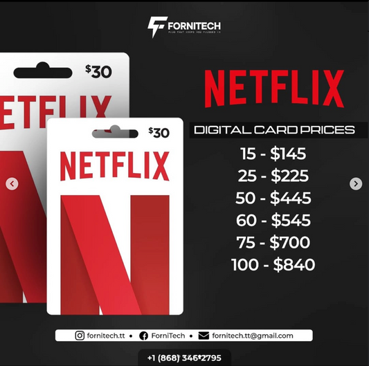 Netflix Gift Card (Digital) (UNITED STATES ONLY)