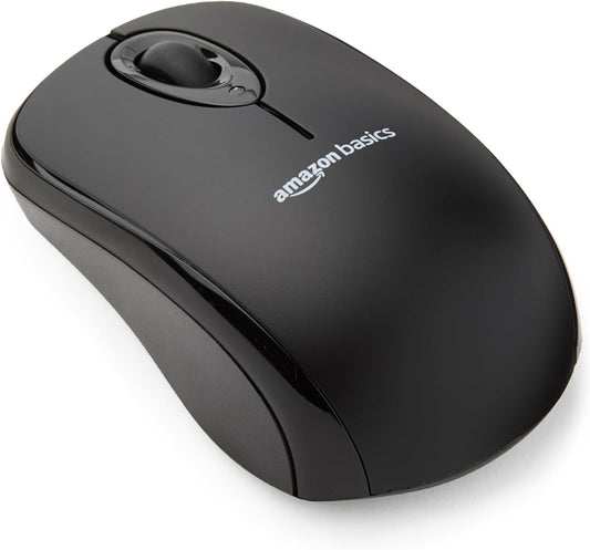 Amazon Basics 2.4 Ghz Wireless Mouse with USB Nano Receiver