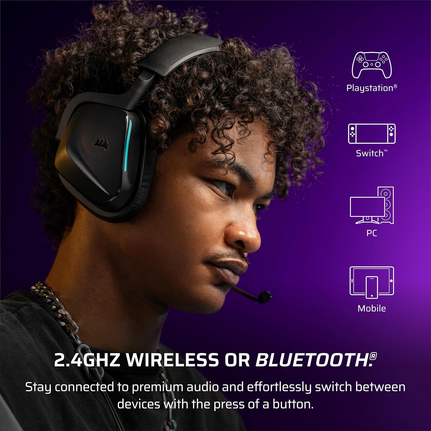 Corsair Void RGB Elite Wireless Gaming Headphones
