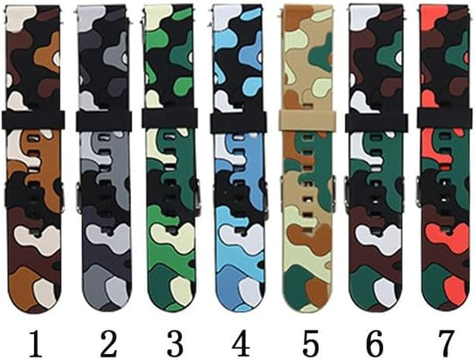 Apple Watch Band (Silicone Camo)