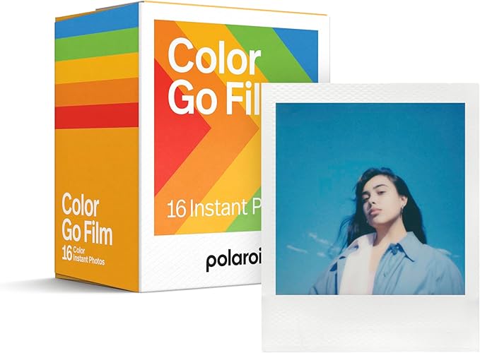 Polaroid Go Color Film - Double Pack (16 Photos) (6017) - Only Compatible with Polaroid Go Camera