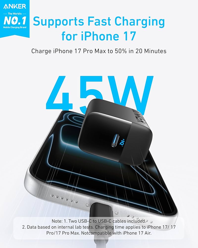 Anker 45W block