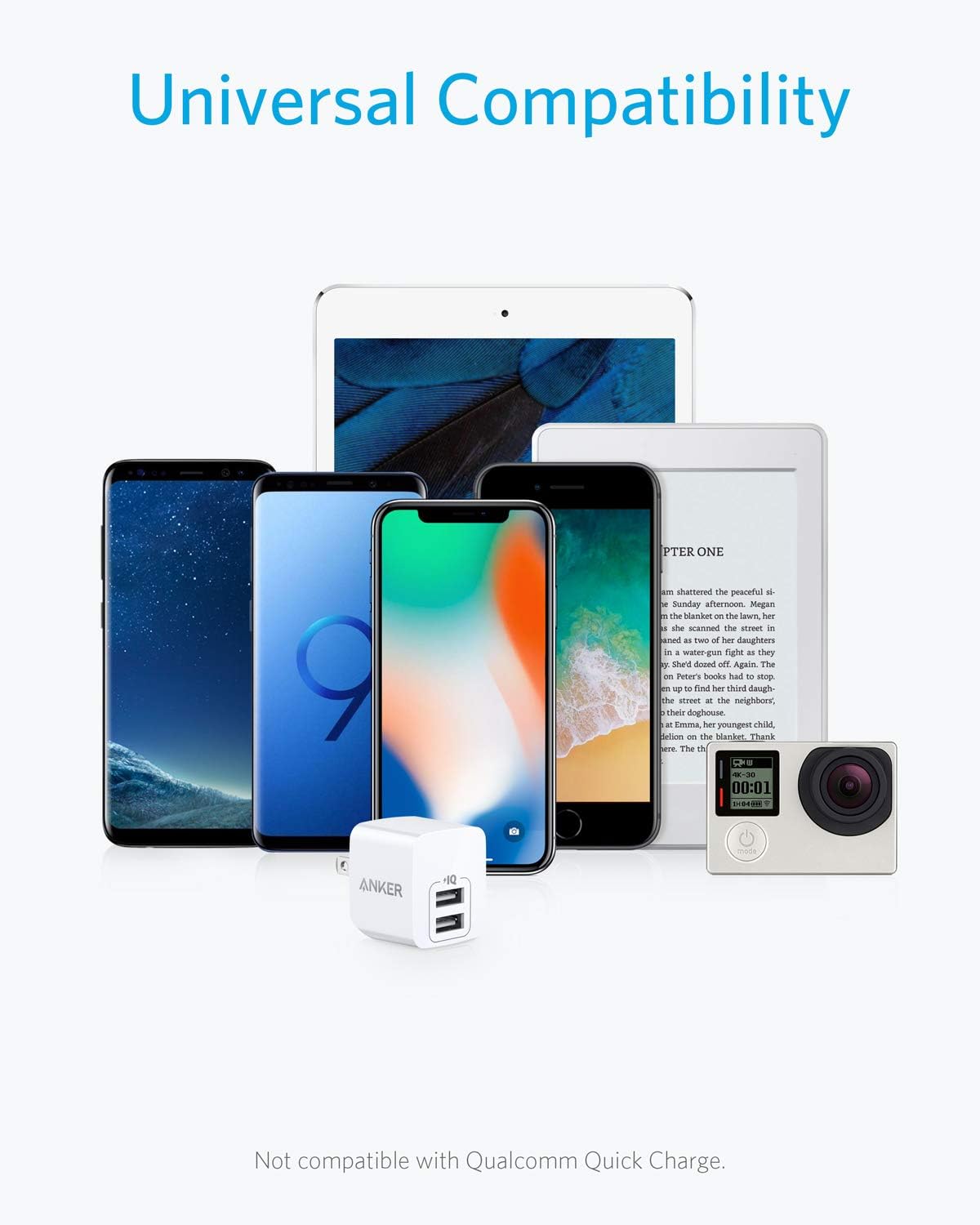 Anker USB Dual Port 12W Wall Adapter
