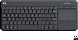 Logitech K400 Plus Wireless Keyboard with Touchpad and Easy Media Control