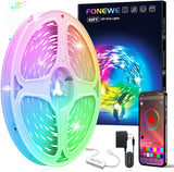 FONEWE Led Lights for Bedroom 50FT LED Strip Lights