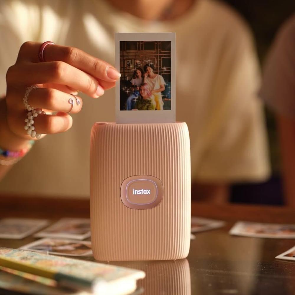 INSTAX Smartphone Printer, Soft Pink, Mini Link 2