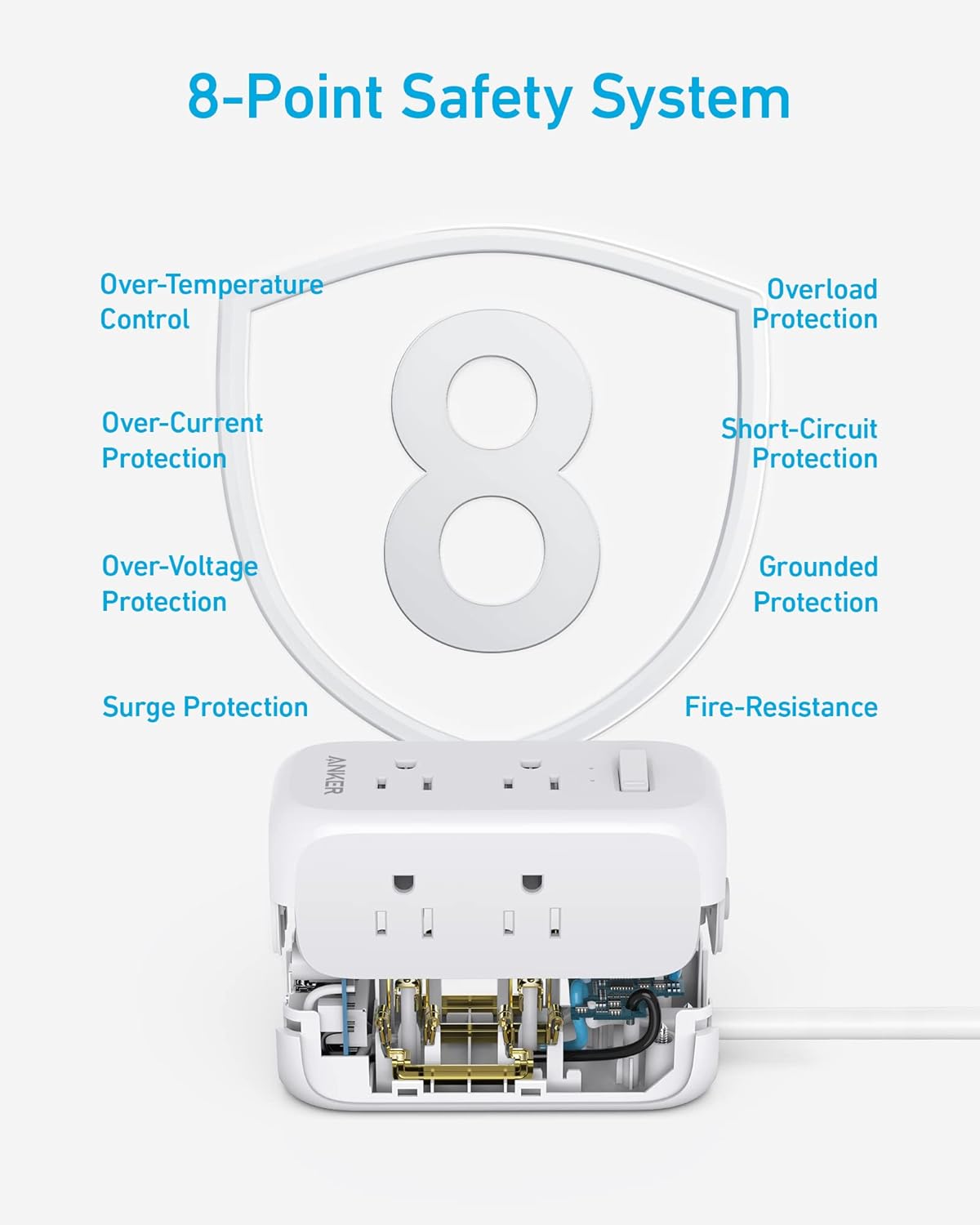 Anker Power Strip Surge Protector