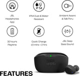 JBL Beam Buds In-Ear Wireless Earbuds