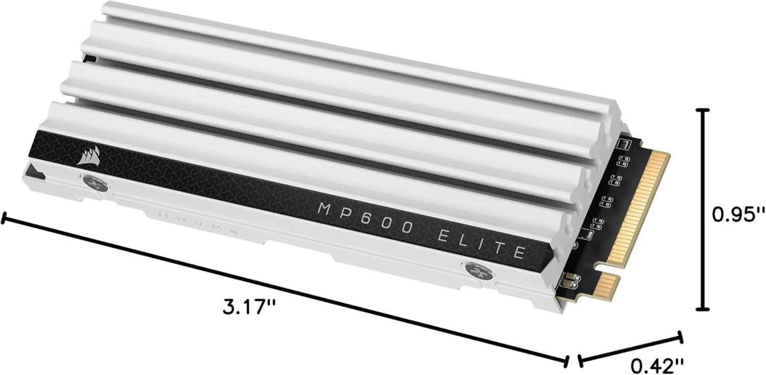 Corsair MP600 Elite 1TB With Heatsink