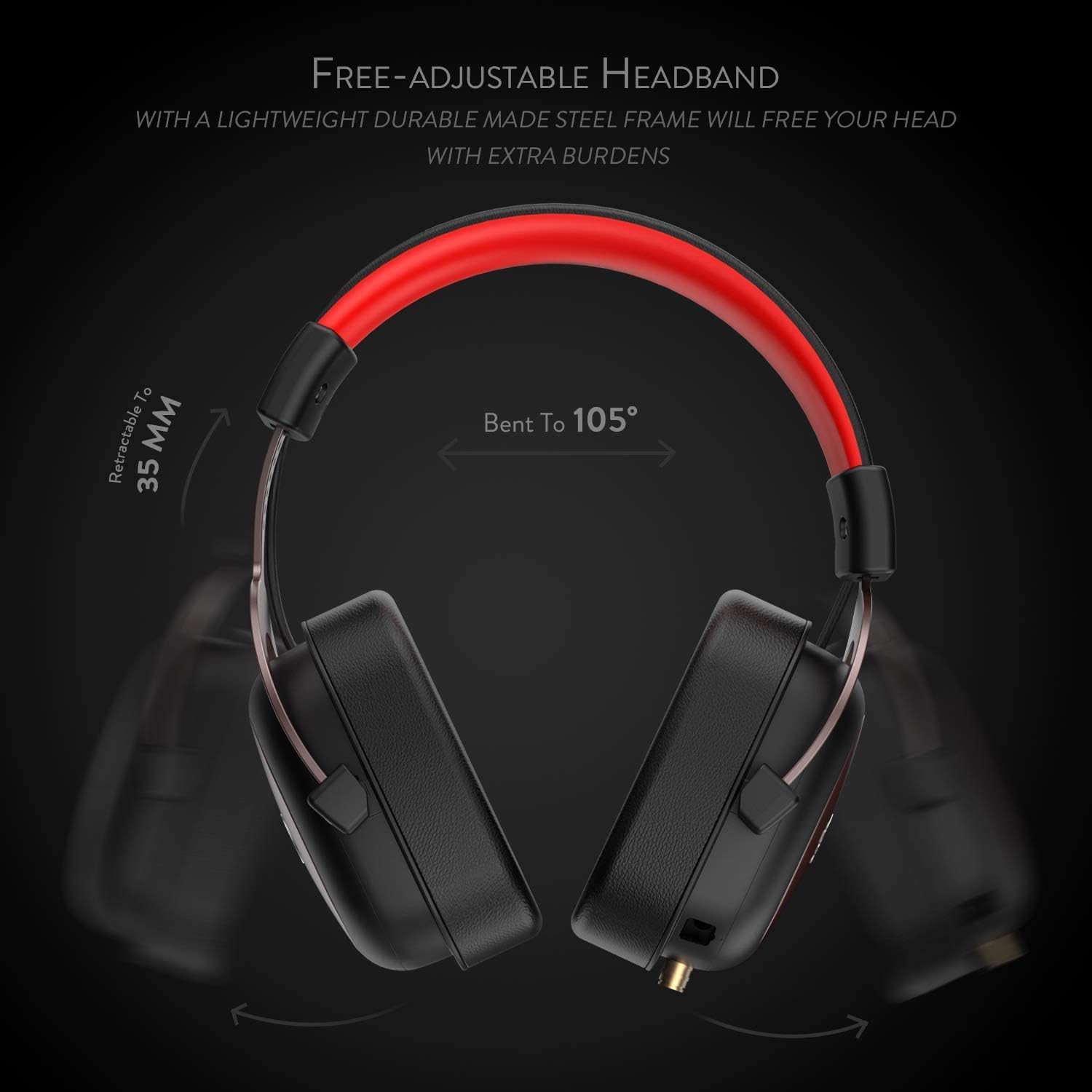 Redragon H510 Zeus Wired Gaming Headset Surround Sound