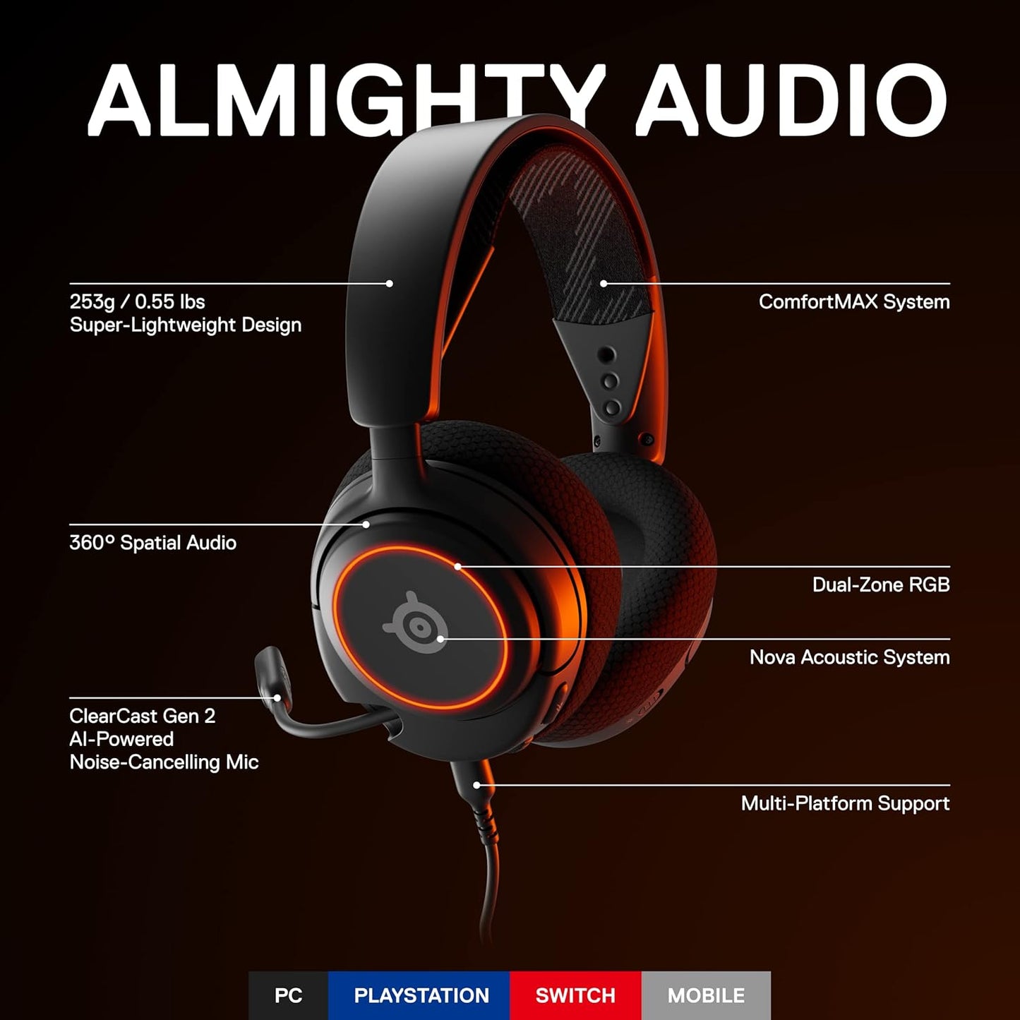 SteelSeries Arctis Nova 3