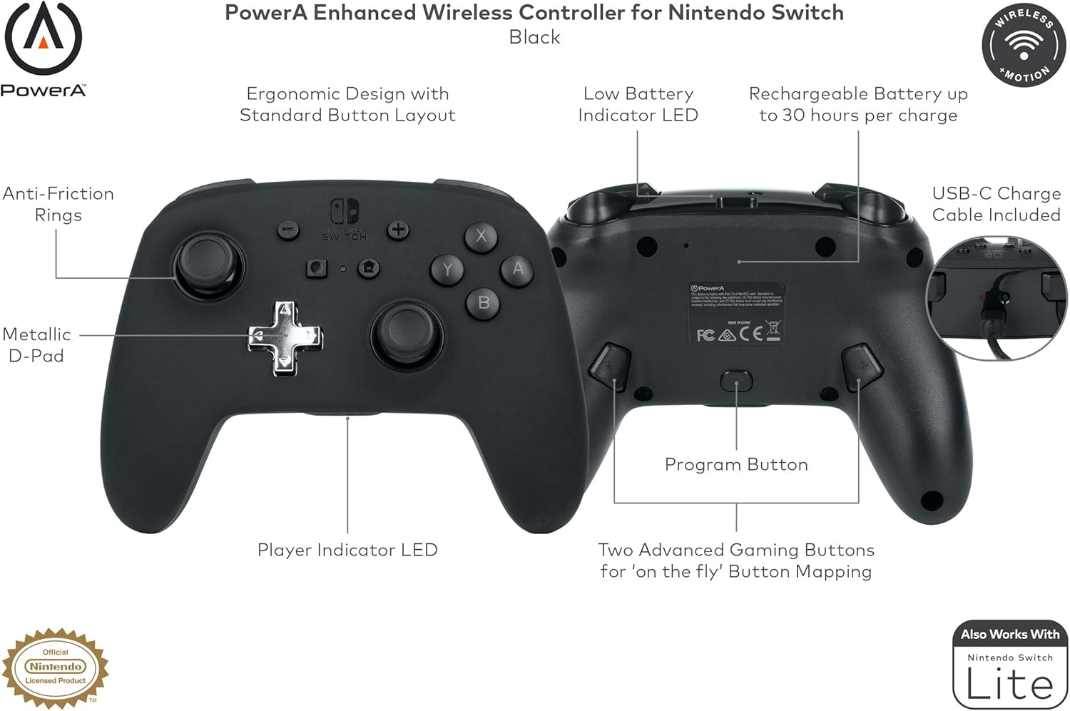 PowerA Nintendo Switch wireless Controller