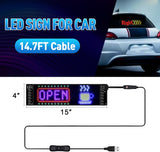 GOTUS Full Colour LED Signs,Programmable LED Sign,Bluetooth