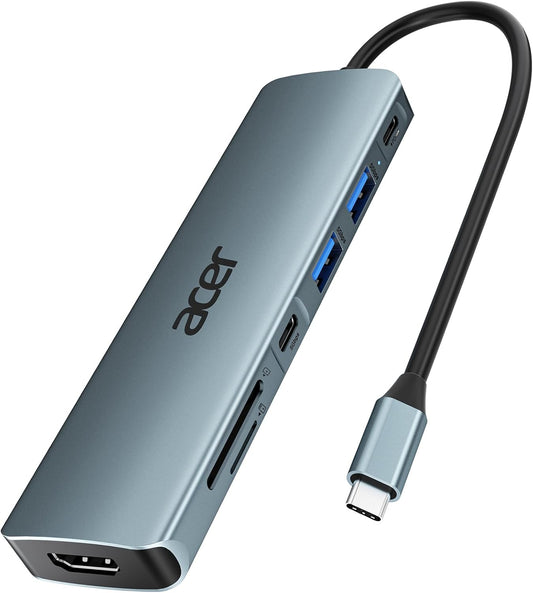 Acer 7-in-1 USB-C Hub – Multiport Adapter