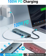 Acer 7-in-1 USB-C Hub – Multiport Adapter