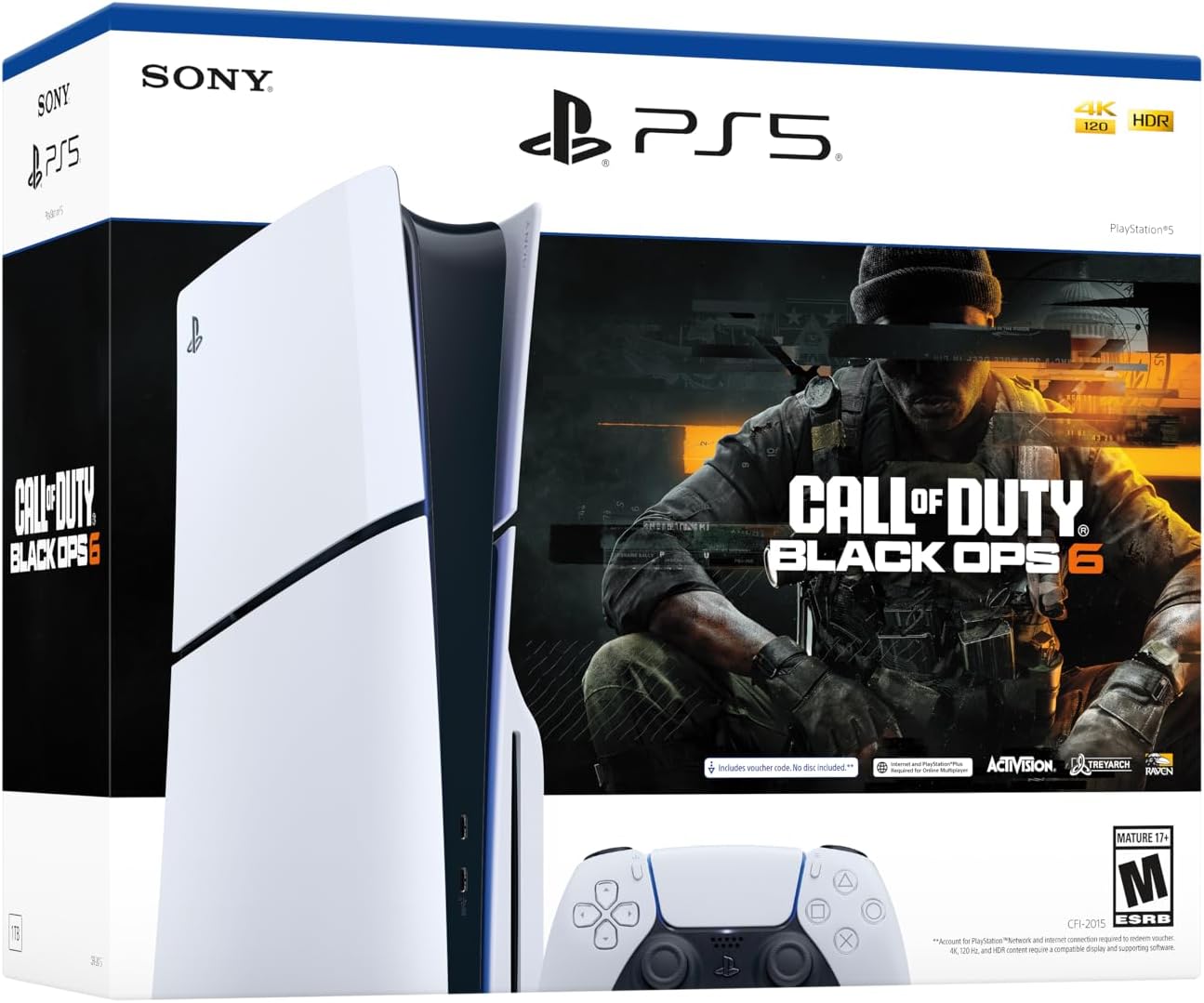 Playstation®5 slim console – Call of Duty®: Black Ops 6 Bundle