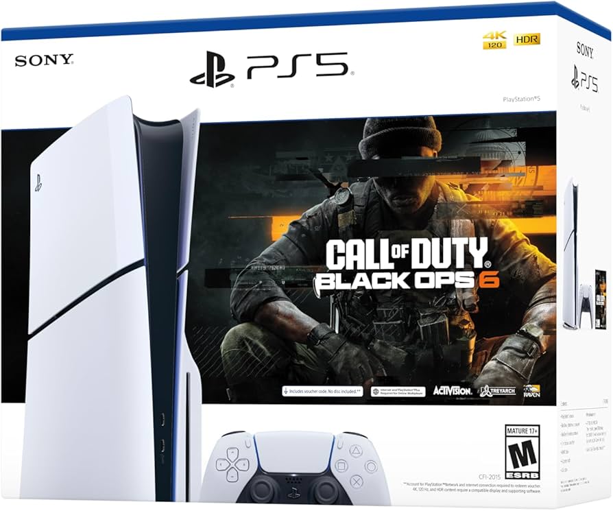 Playstation®5 slim console – Call of Duty®: Black Ops 6 Bundle