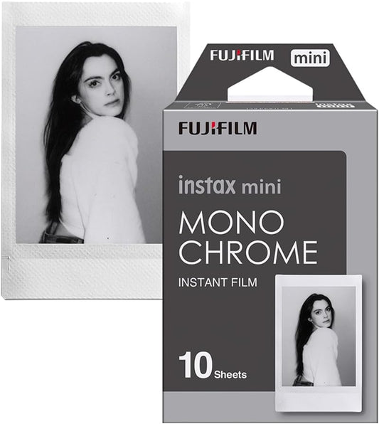 FUJIFILM Instax Mini Monochrome Film - 10 Exposures