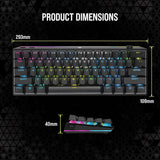 Corsair K70 Pro Mini RGB 60% Mechanical Gaming Keyboard