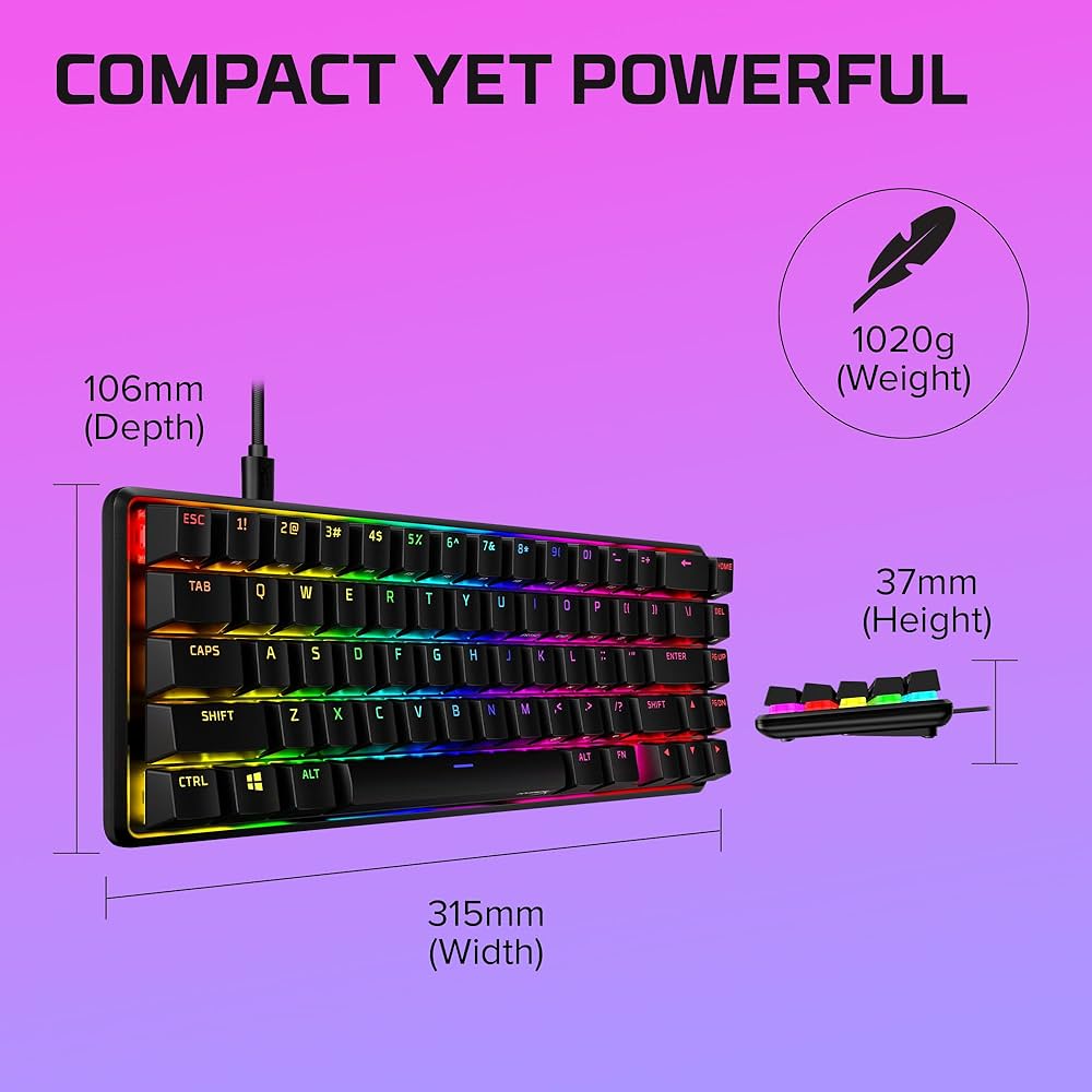 HyperX Alloy Origins 65 Mechanical Gaming Keyboard
