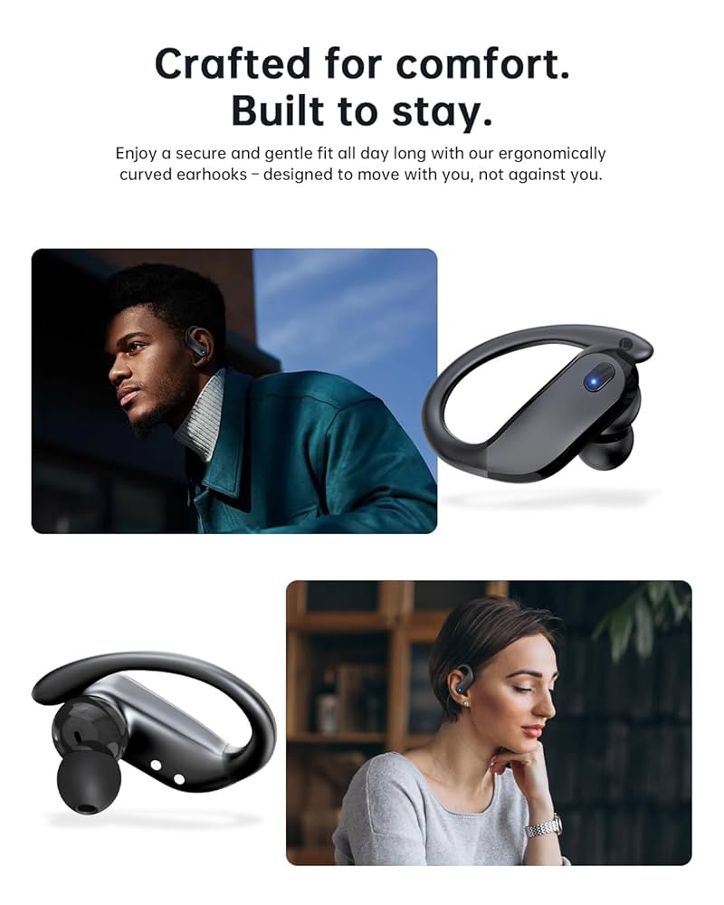 NDO Wireless Earbuds Bluetooth 5.3 Headphones Sport