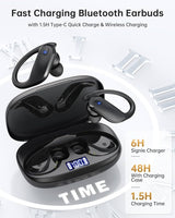 NDO Wireless Earbuds Bluetooth 5.3 Headphones Sport