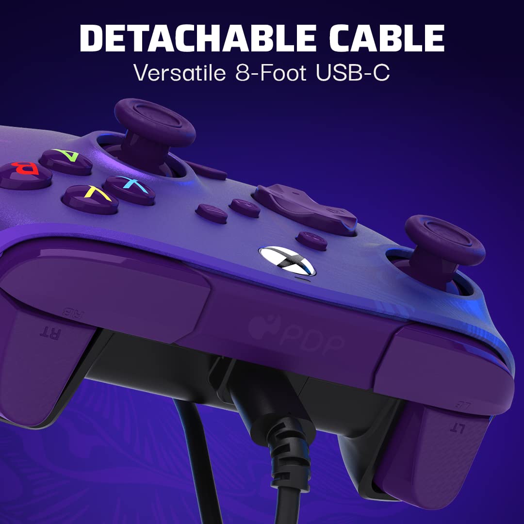 PDP Gaming REMATCH Enhanced Wired Gaming Controller