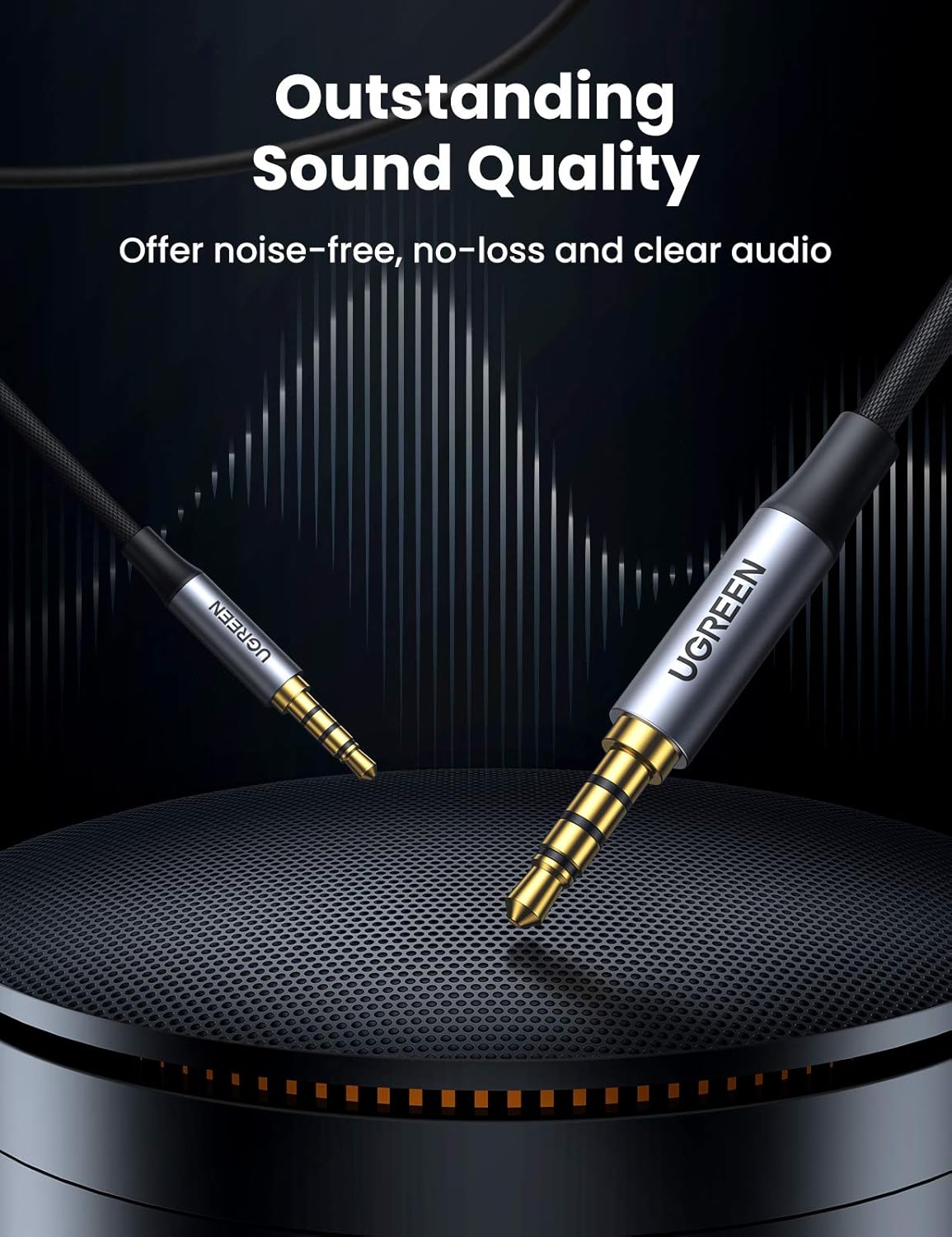 UGREEN 3.5mm Audio Cable Braided