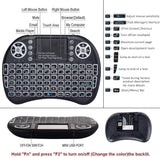 Wireless Mini Keyboard with Touchpad Mouse