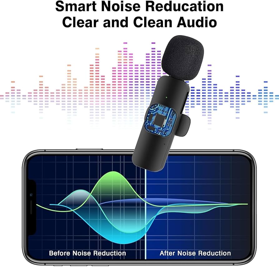 Professional Wireless Microphone for iPhone
