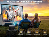 DBPower Outdoor Projector 4K