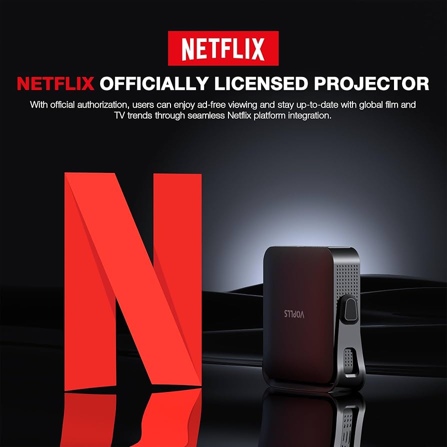 Voplls Mini Projector 4K