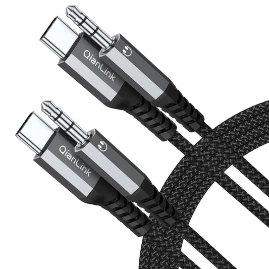 USB C - 3.5mm Audio Auxiliary Jack Cable