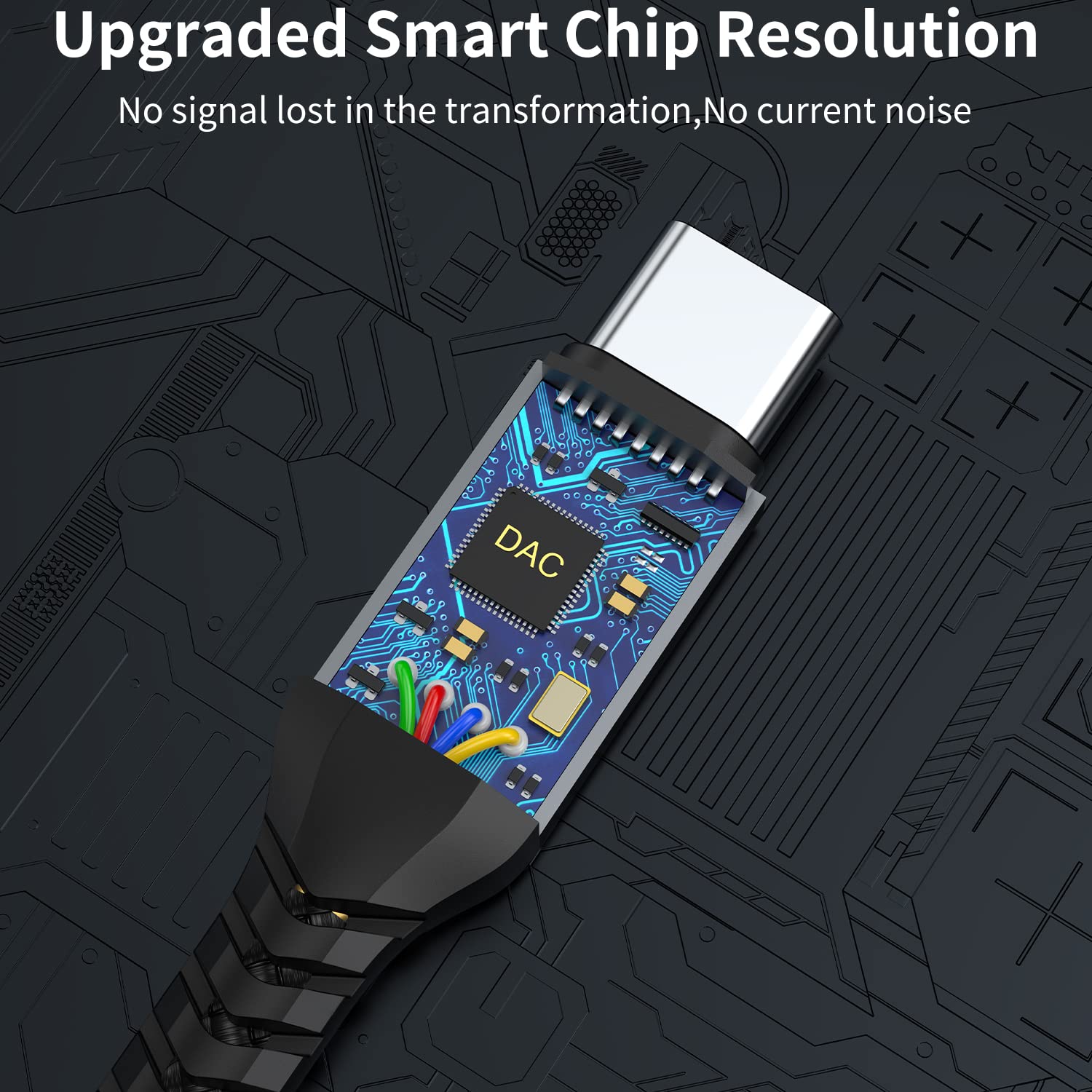 USB C - 3.5mm Audio Auxiliary Jack Cable