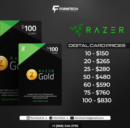 Razor Gift Card (Digital) (UNITED STATES ONLY)