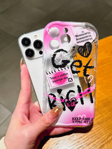 Graffiti "Get Rich" iPhone Case